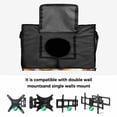 thumbnail image 4 of Welcome Waterproof Outdoor TV Cover, Bohemia Summer Flowers Watercolor Sunflower Cartoon Bee Outside Weatherproof TV Enclosures for 80 to 85 Inch LCD Television Shield Flat Screen Protectors, 4 of 9