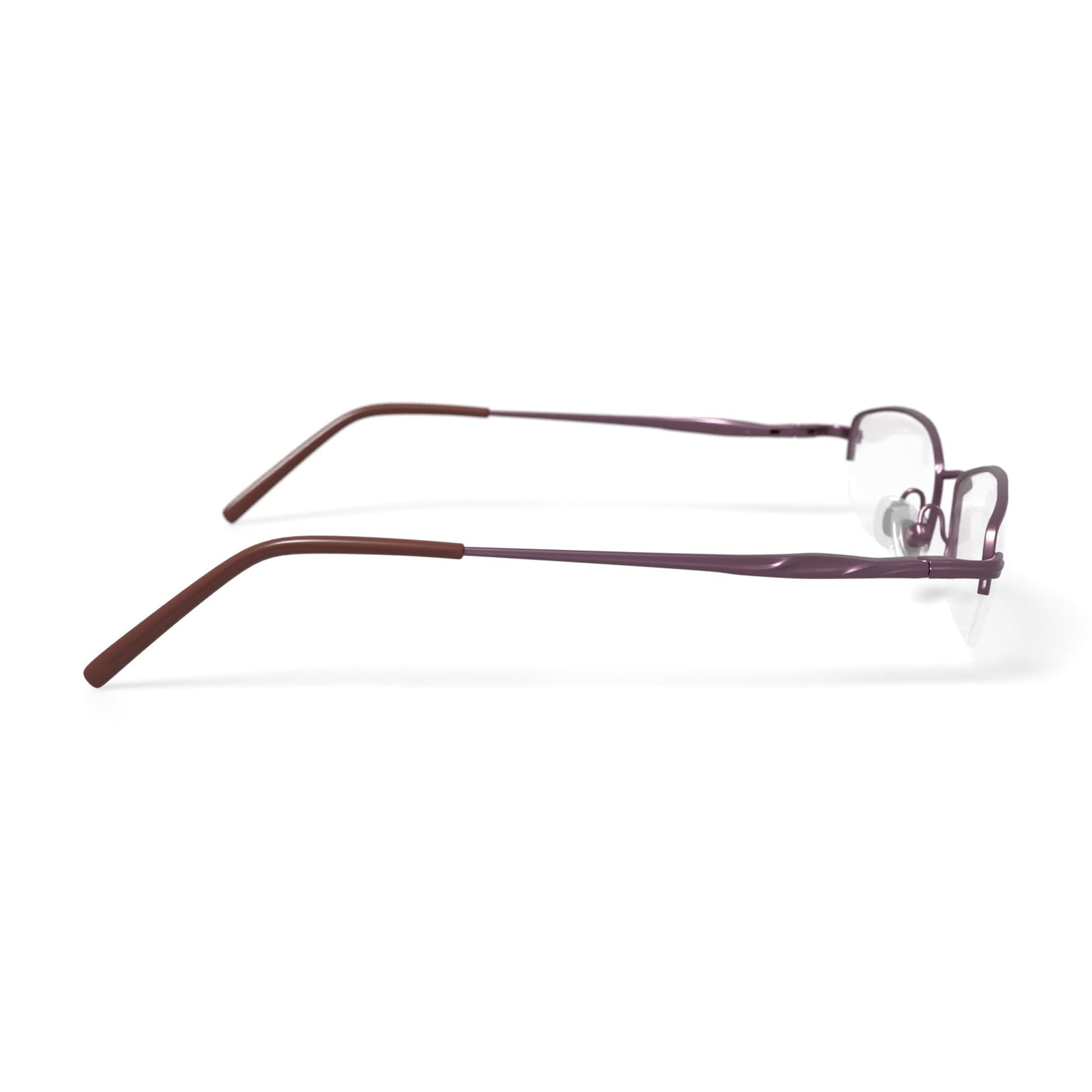 Walmart Women's FM9198 Oval Prescription Eyeglasses with Case, Shiny Pink