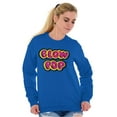 thumbnail image 3 of Cute Vintage Blow Pop Bubblegum Candy Sweatshirt for Men or Women Brisco Brands M, 3 of 6