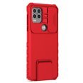 thumbnail image 4 of Decase Phone Case for Moto G Stylus 5G 2021 Released with Foldable Kickstand and Slide Camera Cover Shockproof Slim Protective Rugged Case for Women Men, Red, 4 of 12