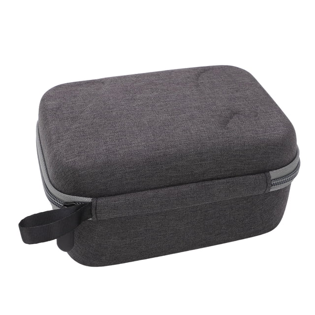 Estuche para gafas Tela suave Forro de gamuza Correa duradera Bolsillo con cremallera de malla Bolsa de transporte para gafas DJI Avata 2