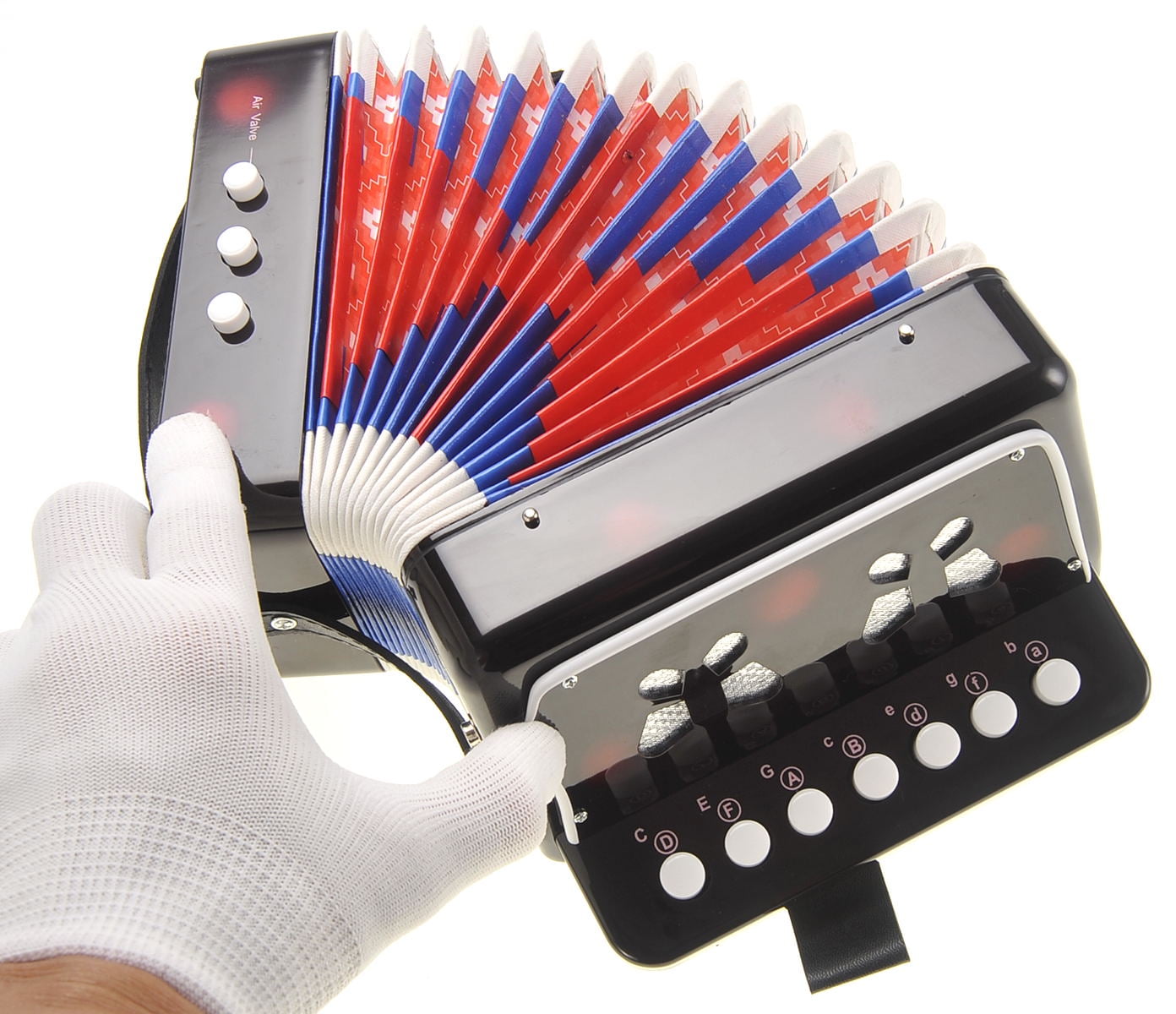 Music Magic Children's Musical Instrument Accordion - Black