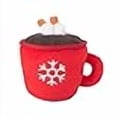 thumbnail image 3 of ZippyPaws - Stuffed Plush Dog Toy with Squeaker - Holiday Hot Cocoa, 3 of 4