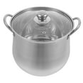 thumbnail image 4 of TEHAUX Stainless Steel Soup Pot, Cookware for Home Cooking, Easy to Clean, Ideal for Soups and Stews, 4 of 8