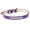 Purple-L, variant on Collars Metal Buckle Collar for Nameplate ID-Tag Safety Collar Engraving Pet Track Your Collar
