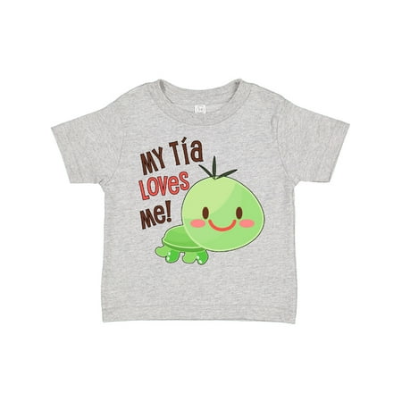

Inktastic My Tía Loves Me- Cute Turtle Gift Toddler Boy or Toddler Girl T-Shirt