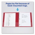 thumbnail image 4 of Avery Durable Non-View Binder with Durahinge and Slant Rings, 3 Rings, 2" Capacity, 11" x 8.5", Red, 4 of 7