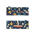 thumbnail image 2 of Wukai Colorful Mushrooms Print Baby Bow Headband for Newborn Infant Baby Toddler Girls, 2 of 5