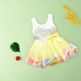 thumbnail image 5 of RIJOPUTY Girls Dresses Size 6 Midi Dress Princess Nightgown 3t Trendy Baby Girl Clothes 3t Girls Clothing 12-18month Girl Toddler Girls Clothes 4t Girl 18 Month Clothes Girls Size 3t Girl Baby, 5 of 7