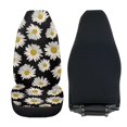 thumbnail image 3 of Uorisanigo 2PCS Car Seat Covers Front Seats Only, Daisy Print Split Automotive Cushion Cover, Vehicle Seat Protectors Driver Interior Accessories Universal for Most Cars, SUV, 3 of 7