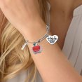 thumbnail image 4 of Bracelet Télescopique Ajustable en Acier Inoxydable Bijoux Amour Enseignant Envoyer Cadeau Enseignant, 4 of 4