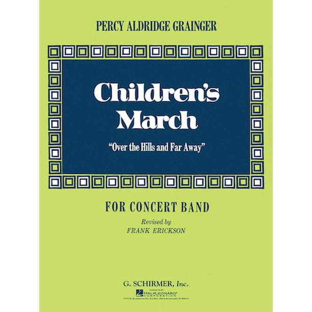 Childrens March Over The Hills And Far Away Full Score P Grainger Sheet Music Songbook Walmart Com Walmart Com