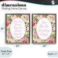 thumbnail image 3 of Stupell Industries Cottage Inspirations with Vintage Florals Gray 2pc Floating Frame Art Set, 25 x 31 each, by Lil' Rue, 3 of 7