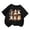 Black, variant on Gyujnb Cute Cat Print Crew Neck Short Sleeve T Shirt Casual Play and Daily Wear (Little Girls, Big Girls),10-12 Years