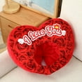thumbnail image 4 of Sombrero de peluche Fernando corazón de amor decoración día de San Valentín, 4 of 8