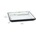 thumbnail image 5 of Inez 20 Inch Decorative Glass Tray, Silver Mirrored, Wall Hanger, Medium- Saltoro Sherpi, 5 of 5