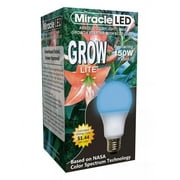 Miracle LED Ultra Grow 150W Equivalent Blue & Daylight Spectrum A19 Medium Base LED Plant Light Bulb