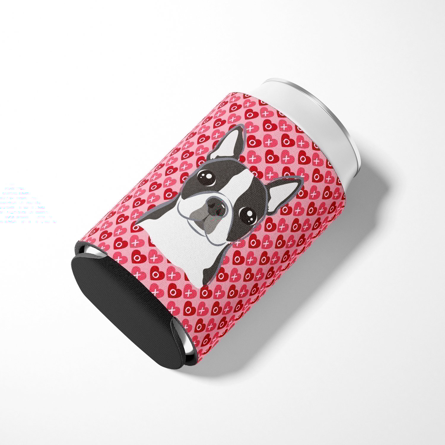 thumbnail image 3 of Boston Terrier Can or Bottle Hugger, 3 of 5