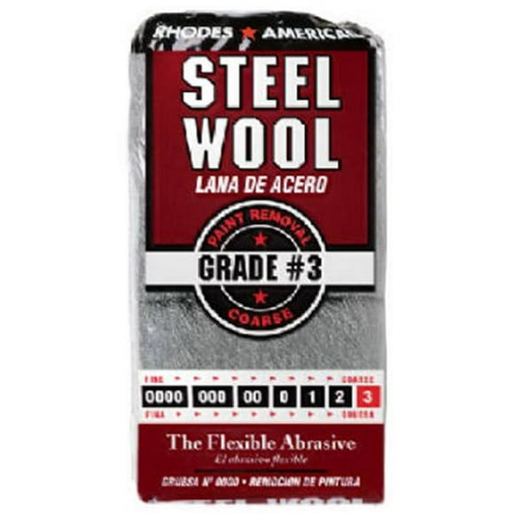 Homax Products 10121113 12 Pack No.3 Steel Wool Pad