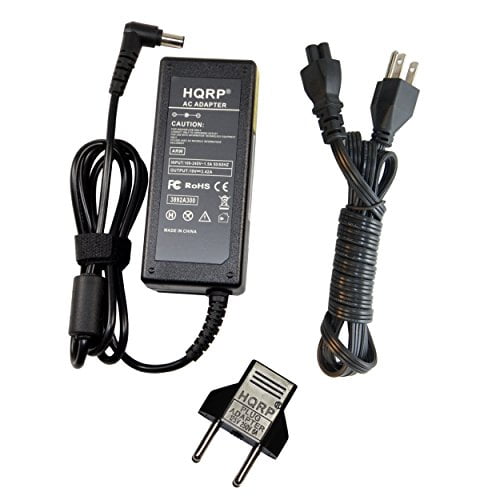 HQRP 19V AC Adapter for LG PA-1650-68 PS-AB-L101A LITE-ON Technology LED Monitor 