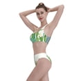thumbnail image 6 of Picia Cartoon Cactus Women's High Waisted Bikini Scoop Neck Swimsuit Two Pieces Bathing Suit-X-Large, 6 of 8
