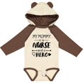 thumbnail image 3 of Inktastic My Mommy is a Nurse and a Hero Boys or Girls Long Sleeve Baby Bodysuit, 3 of 5