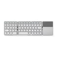thumbnail image 1 of Bsvklp Teclado Inalámbrico Plegable Compatible Con 64 Teclas Con Panel Táctil (plateado), 1 of 7