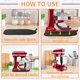 thumbnail image 3 of Alfombrilla Dlizante para Batidora KitchenAid para Procador De Alimentos Kitchen Aid Accorios Con Organizado De Cabl Cocina Mover Batidora con KitchenAid 4.5-5 Qt, 3 of 5