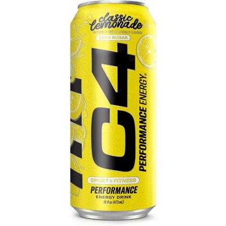 C4 Performance Energy, Lemon, Zero Sugar, 16 fl oz