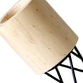 thumbnail image 3 of Candelabros de madera, candelabros decorativos de escritorio con soporte , candelabro para chimenea, Bar, inauguración de la casa, decoración Negro Colco Porta vela, 3 of 8