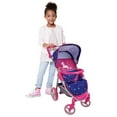 Free Shipping! 509 Crew Unicorn 2in1 Doll Travel System Convert Car Seat to Stroller