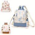 thumbnail image 2 of PRIYAL Women's Large Capacity Oxford Fabric Backpack Suitable for, & Travel - Adjustable Shoulder Straps, Zippered Compartments, Bookbag, Casual Daypack, 2 of 12