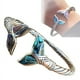 thumbnail image 5 of BEMS-1 pieza de plata con cola de sirena, brazalete SS, cola de sirena, 5 of 5