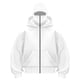 thumbnail image 1 of MHFRRA Sudadera con Capucha Informal para Actividades Al Aire Libre y Uso Diario Sudadera con Capucha Cómoda y Elegante para Blanco, 1 of 3