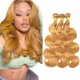 thumbnail image 1 of Hair Bundle Auokmar 27 Body Wave, rubio miel, 8A, 150% de densidad, 1 of 6