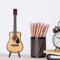 thumbnail image 4 of 2024, Adornos en miniatura para guitarra, manualidades, regalos de madera, juguetes, decoración del hogar con caja de almacenamiento, hechos a mano (16 cm), 4 of 4