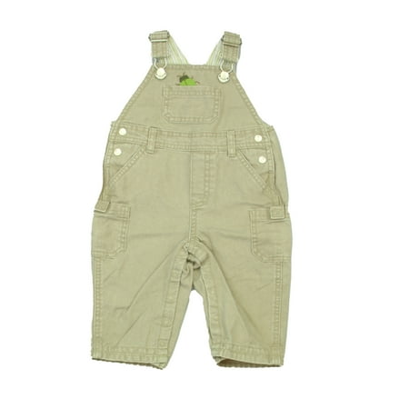 

Pre-owned Gymboree Boys Tan Overalls size: 3-6 Months