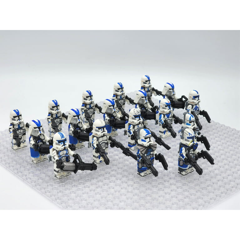 Star Wars 501st Legion ARC Troopers Rex, Jesse, Fives, Heavy Clone Custom Minifigures Set x18 - Walmart.com