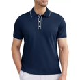 thumbnail image 4 of Playera Tipo Polo Casual Calidad Elástica Moda Slim Fit, 4 of 8