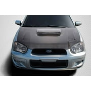 2004-2005 Subaru Impreza WRX STI Carbon Creations DriTech TS-1 Hood - 1 Piece
