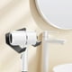 thumbnail image 4 of Cesta organizadora de herramientas para el cabello | Almacenamiento de pared en el baño para secador de pelo, plancha rizadora, plancha | Instalación sin taladro | ABS impermeable resistente al, 4 of 6