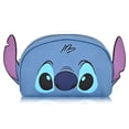thumbnail image 2 of Bolsa de maquillaje Fast Forward Disney Stitch de piel sintética para mujer, 2 of 5