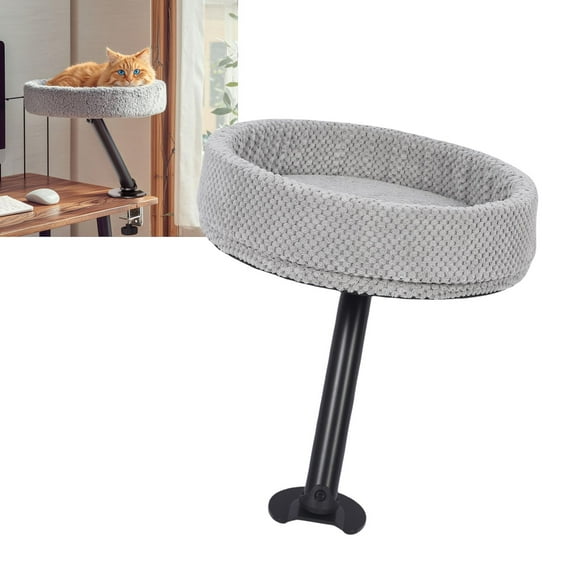 Cat Desk Hammock, Desk Cat Bed Desktop Cat Perch Floating Type for Office