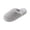 Gray, variant on Fluffy Slippers for Women Closed Toe Shaggy Faux Fur House Shoes Soft Plush Fleece Lined Slip-On Indoor Anti-Skid Sole Spa Bedroom Warm Winter Lounge Footwear