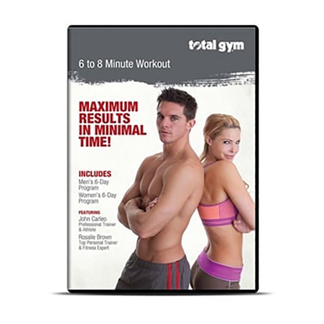 Total Gym DVDJC Men/Women Professional Total Body Workout Video w/ 12 Routines