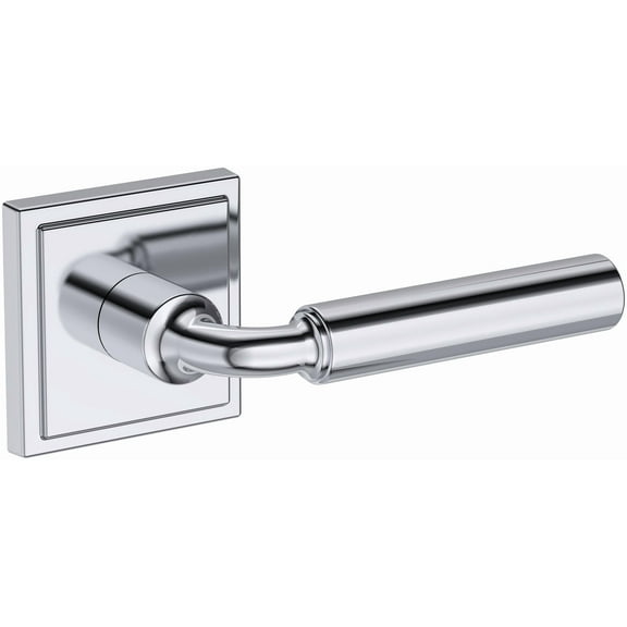 Baldwin Fd.Lac.R.Ssr La Conner Non-Turning Two-Sided Dummy Door Lever Set - Chrome