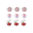thumbnail image 1 of Juego de 50 unidades de plástico individual para magdalenas con tapa, soportes de plástico transparente para magdalenas, Con Domo Estándar Cupcake Caja Individual Tapa,cajas para pasteles, 1 of 4