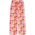 thumbnail image 1 of Up Past 8 Girls' Pajama Pants Fuzzy Plush Sleepwear Fun Pants, 1 of 1