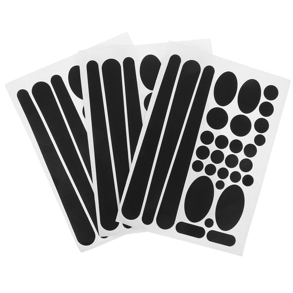 RUNROTOO Bike Frame Decals Bicycle Chainstay Protector 3 Pcs For Mountain Biking Scratch Protection