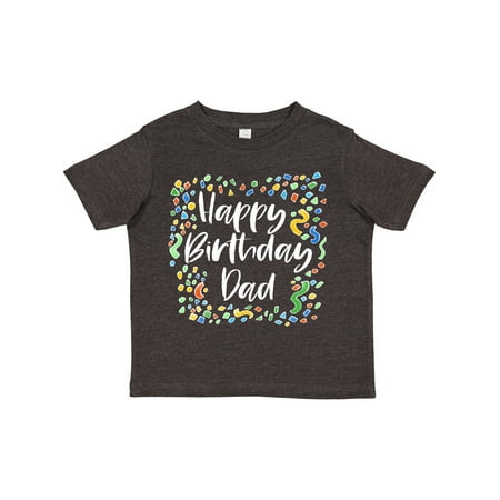 

Inktastic Happy Birthday Dad Gift Toddler Boy or Toddler Girl T-Shirt